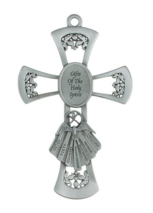 (77-19) 6" GIFTS OF THE SPIRIT CROSS