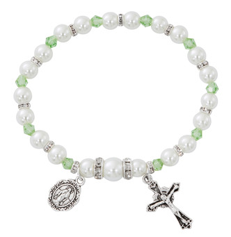 (B207FB) PERIDO STRETCH ROSARY BRACELET