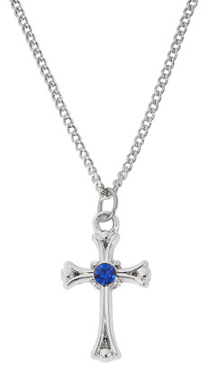 (RC9) 16-18" RF SAPPHIR CROSS, BOXED