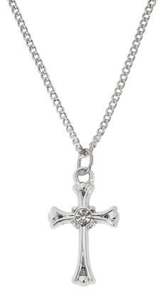 (RC4) 16-18" RF CRYSTAL CROSS, BOXED
