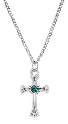 (RC5) 16-18" RF EMERALD CROSS, BOXED