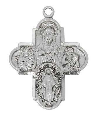 (AN566) 18" CH PEW 4-WAY MEDAL