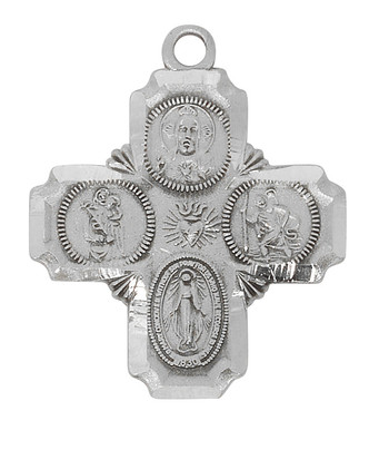 (AN398) 20" CH PEW 4-WAY 