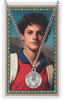 (PSD600CA) STCARLO ACUTIS PRAYER CARD.