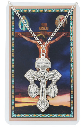(PSD9472) PARDON CRUCIFIX ON 24" CHAIN 