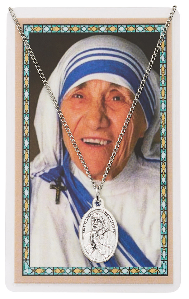 (PSD500TC) ST TERESA CALCUTTA PEND & PRAY