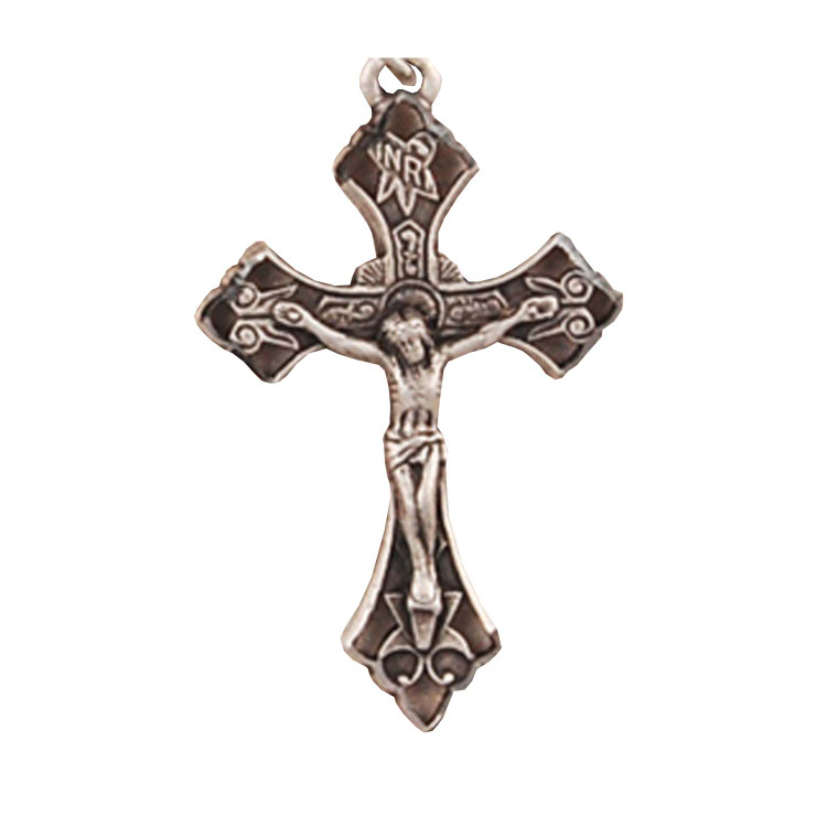 (D5019X) PWTR, CRUCIFIX,  SLVR OX
