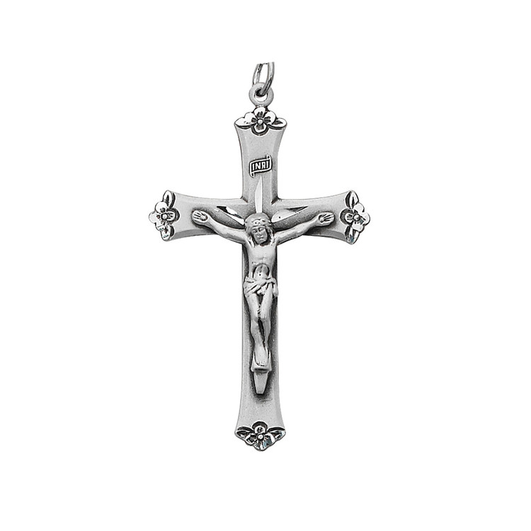 (D6003X) PEWTER CRUCIFIX