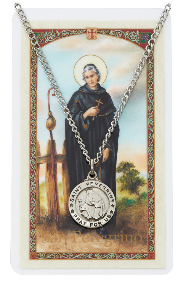 (PSP600PE) ST PEREGRINE SPANISH PRAY CARD