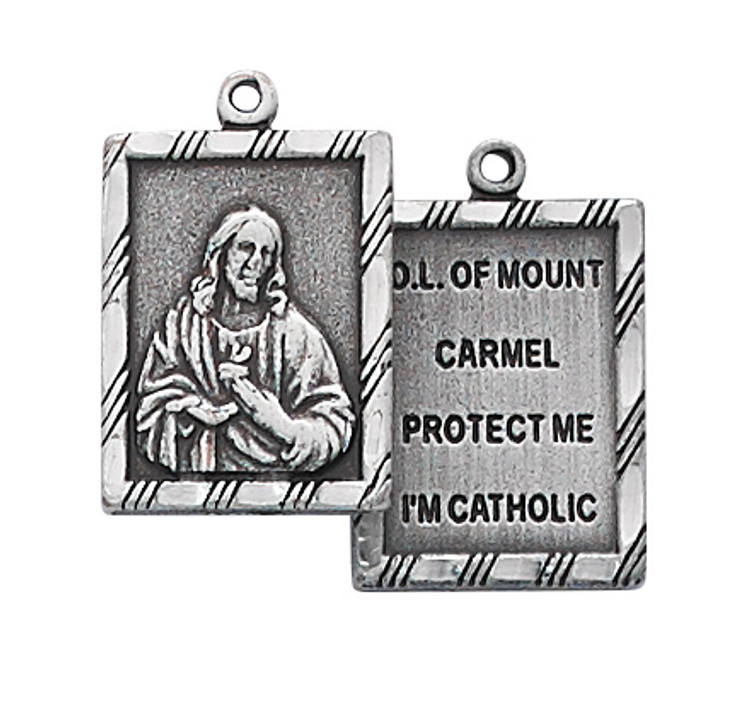 (D611) 18" CH SCAPULAR OL MT. CAR