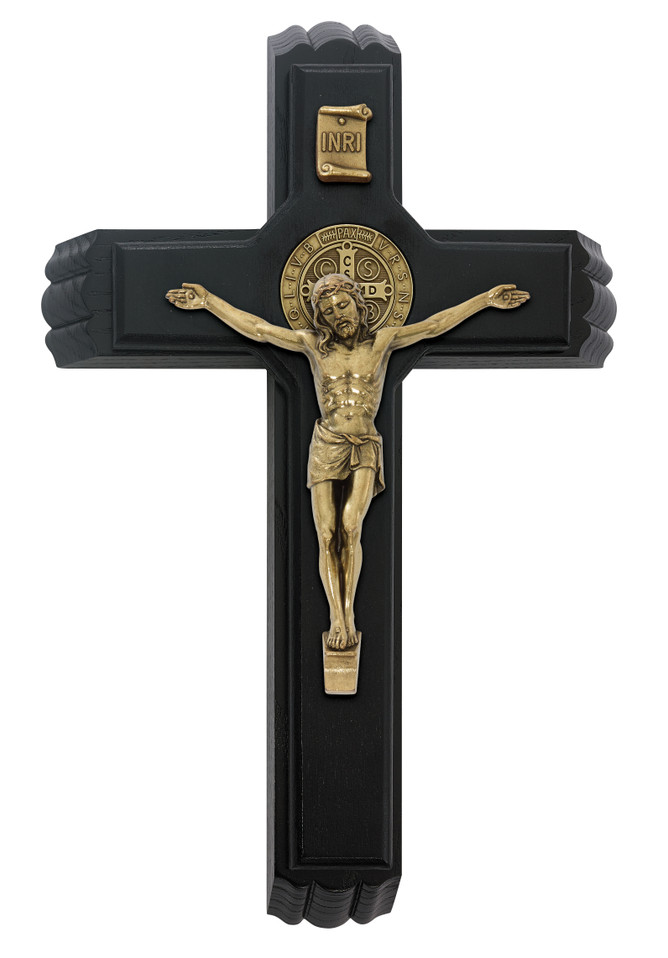 (80-09) 12" ST. BENEDICT SICK CALL SET