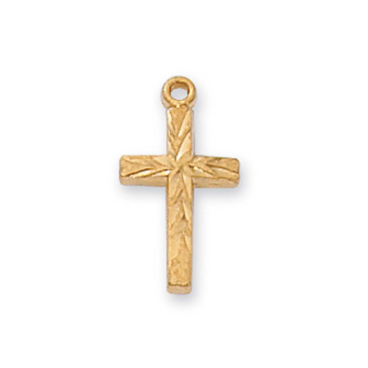 (510JT) G/SS CROSS BABY PIN IN BABY T
