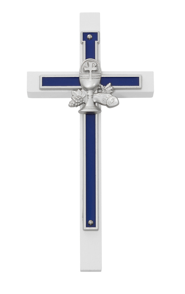 (75-65) 6" X 3" WHITE / BLUE