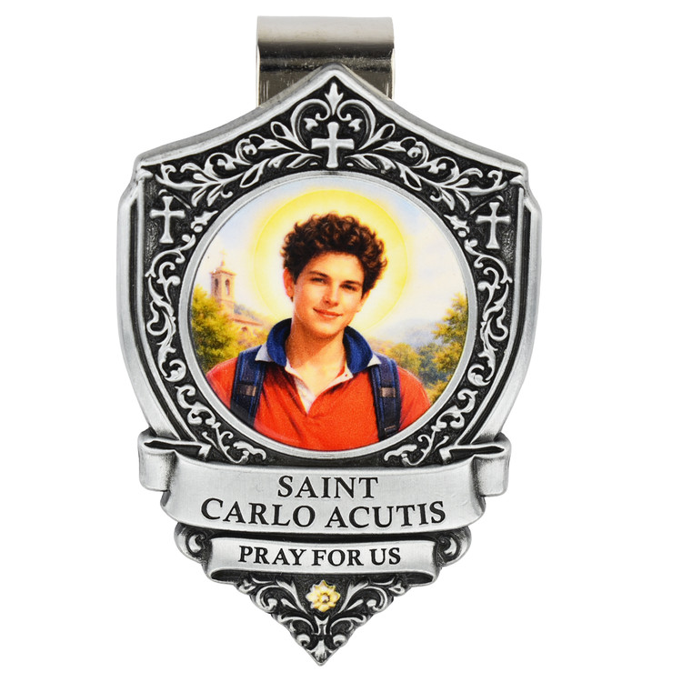 (GV919) ST. CARLO ACUTIS VISOR CLIP