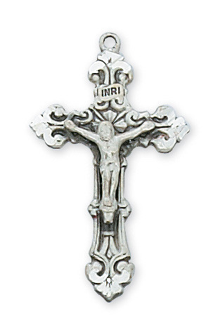(D5020) PEWTER CRUCIFIX