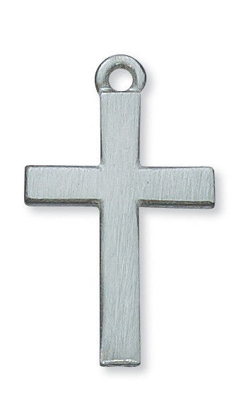 (D6041) PEWTER CROSS