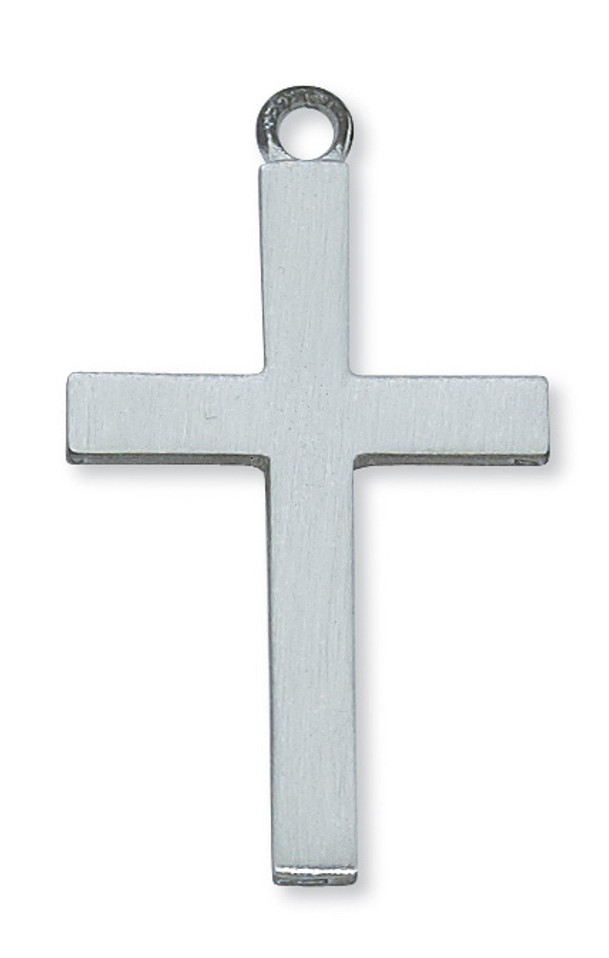 (D648) PEWTER CROSS