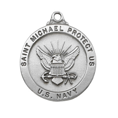 (D650NY) PEWTER NAVY MEDAL
