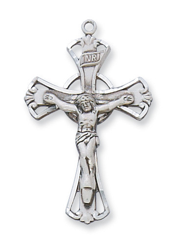 (D8030) PEWTER CRUCIFIX.