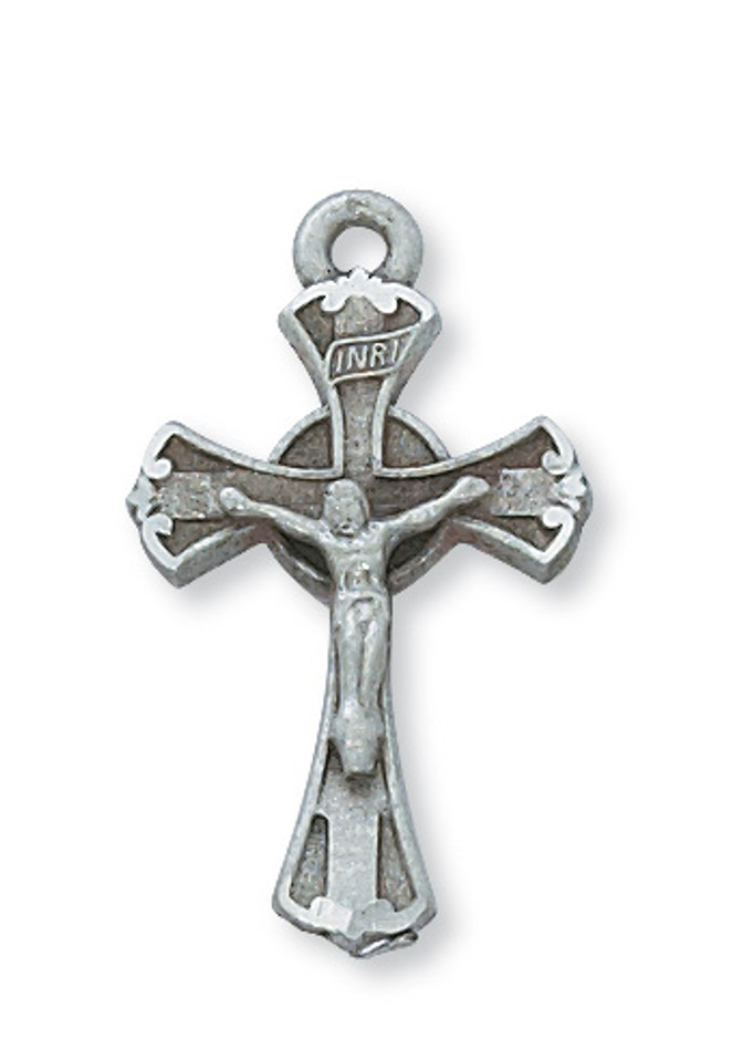 (D8051) PEWTER CRUCIFIX