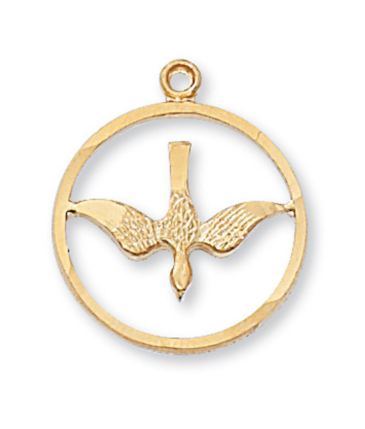 (J369) 16-18" CH G/SS HOLY SPIRIT 