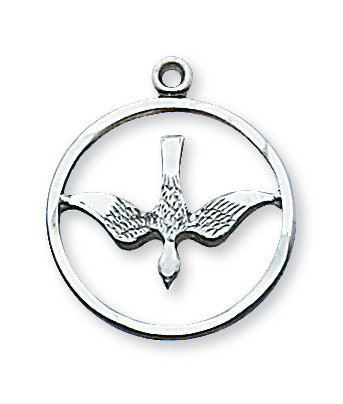 (L369) 18" CH SS HOLY SPIRIT 