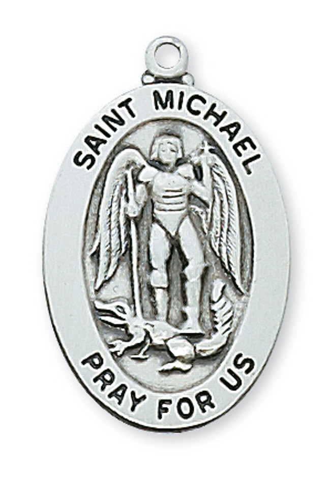 (L461MK) 20" CH SS ST. MICHAEL