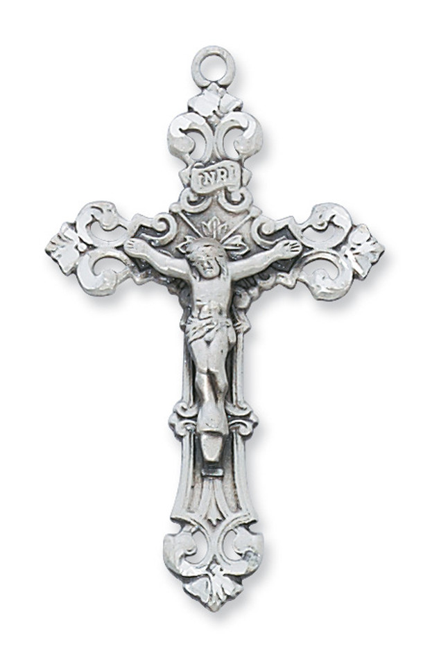 (L5017) 24" CH SS CRUCIFIX
