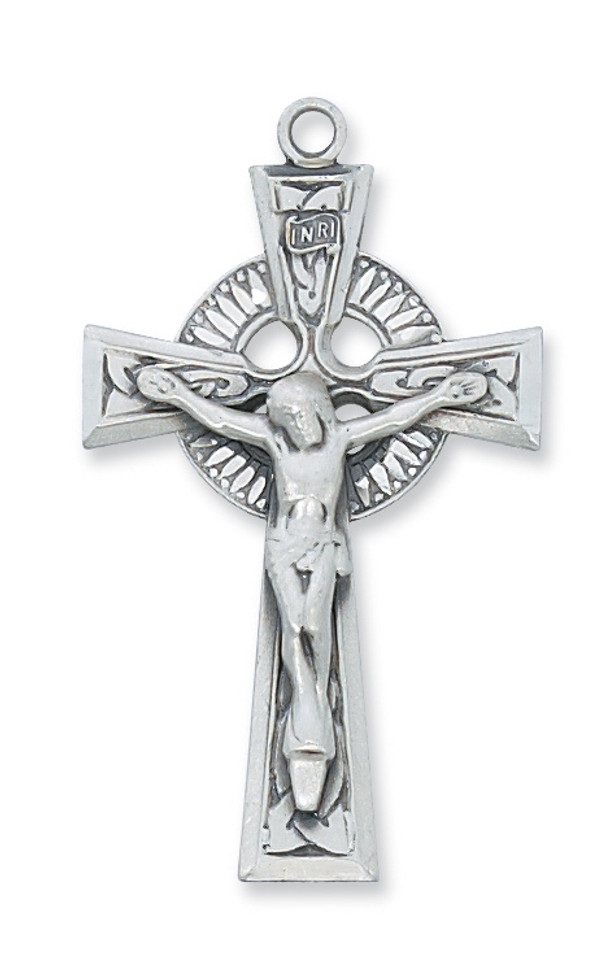 (L5A) 24" CH SS CELTIC CRUCIFIX 