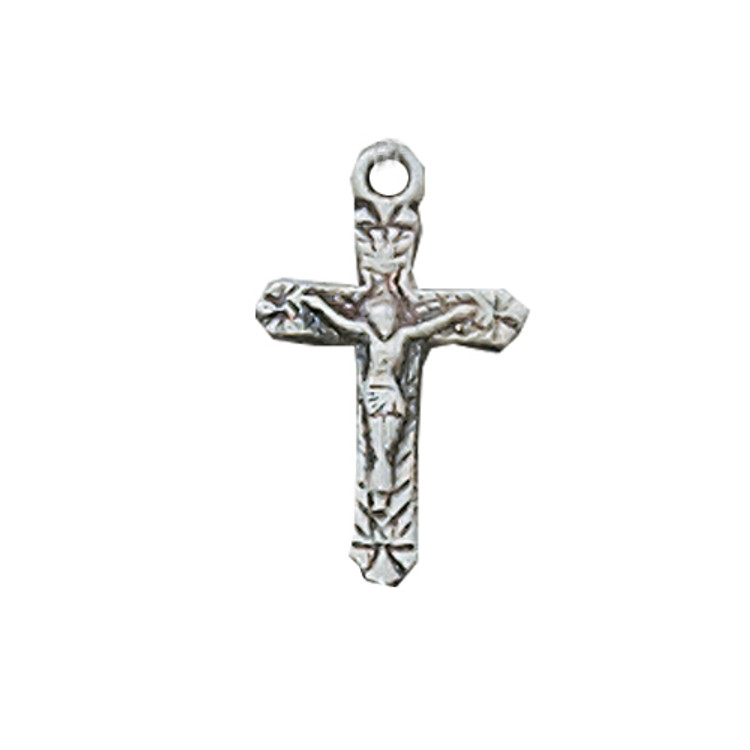 (L66BT) 13" CH SS BABY CRUCIFIX