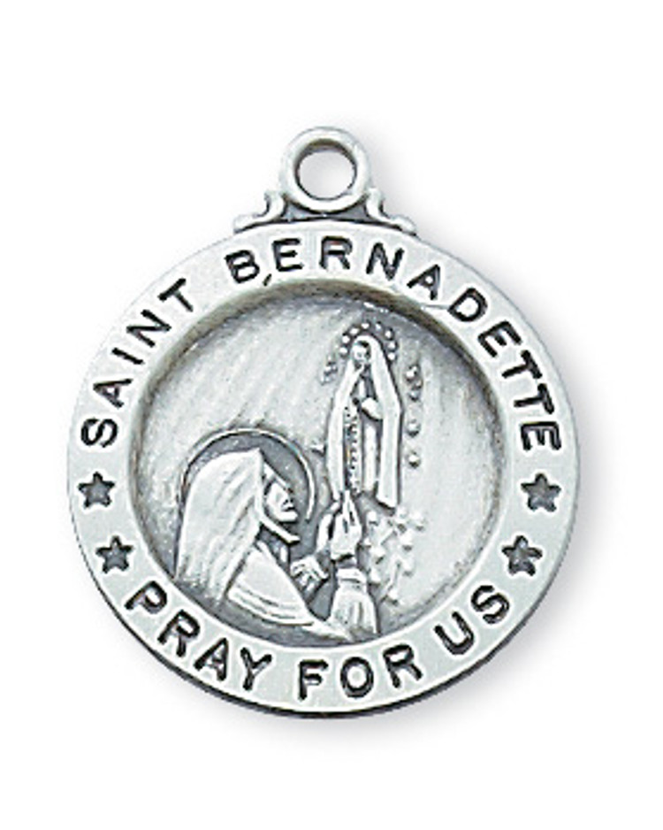 (L700BD) 18" CH SS ST. BERNADETTE