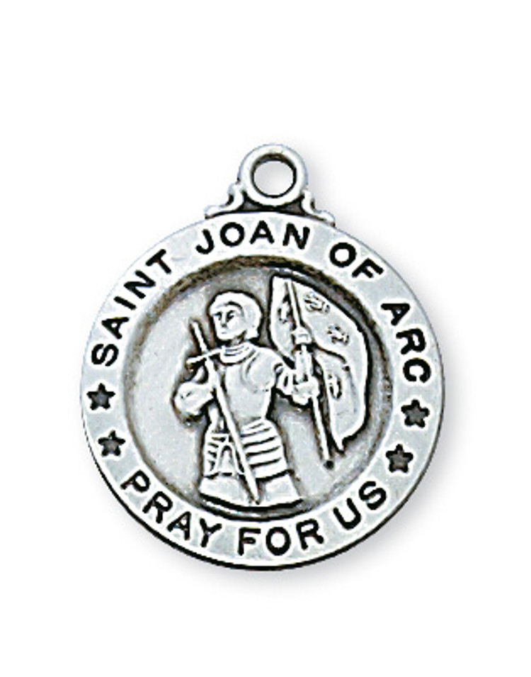 (L700JOA) 18" CH SS ST. JOAN ARC 