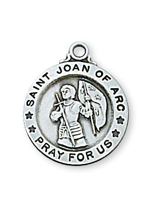 (L700JOA) 18" CH SS ST. JOAN ARC 