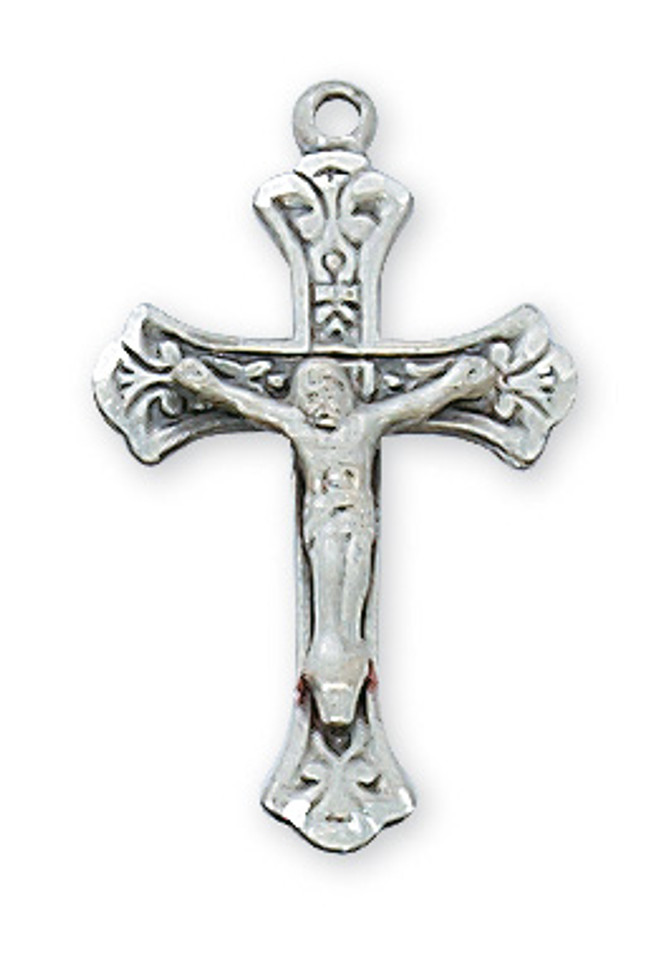 (L8045) 16-18" CH SS CRUCIFIX 