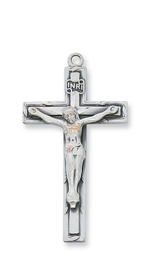 (L9039) 18" CH SS CRUCIFIX