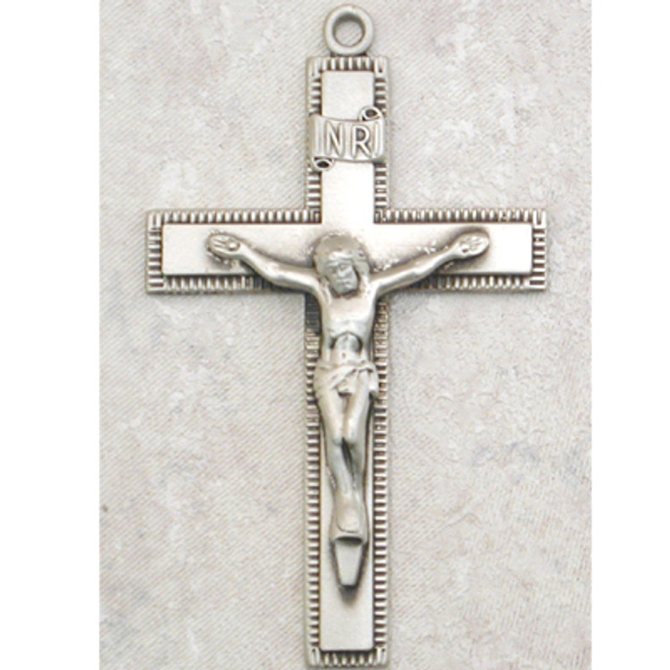 (L9075) 24" CH SS CRUCIFIX