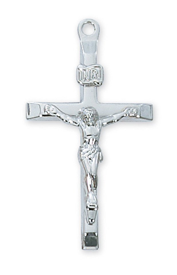 (L9081) 20" CH SS CRUCIFIX