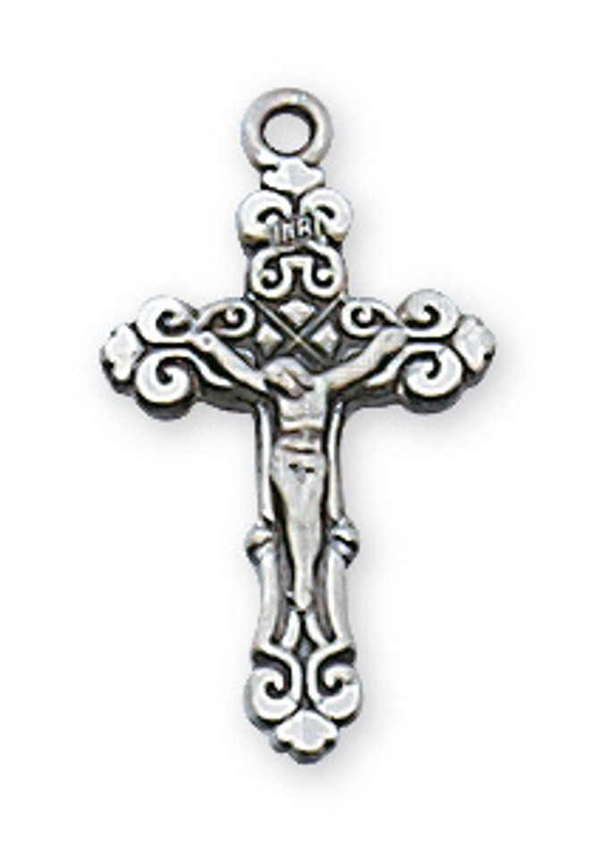 (L9103) 16 - 18" CH SS CRUCIFIX