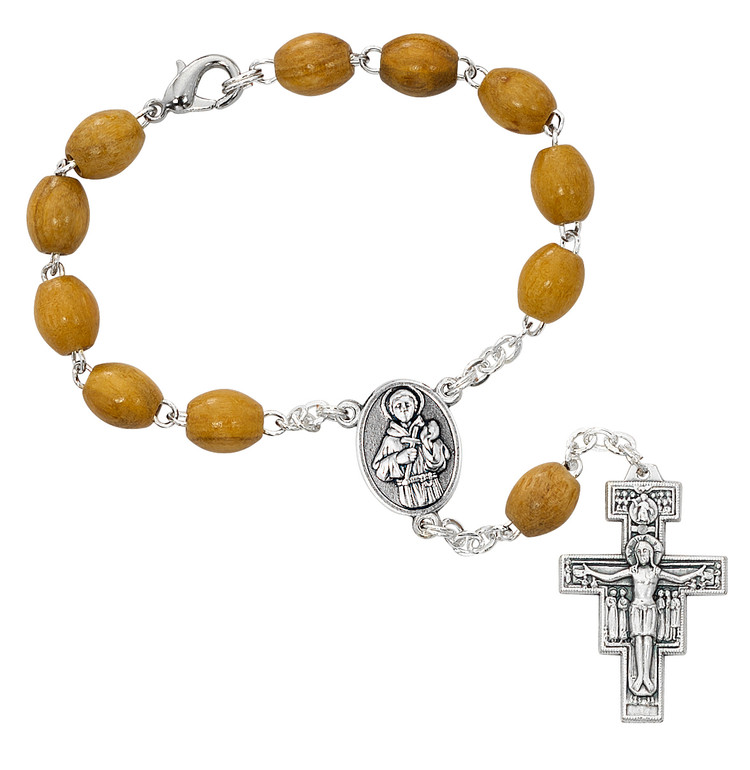 (724C) FRANCISCAN AUTO ROSARY