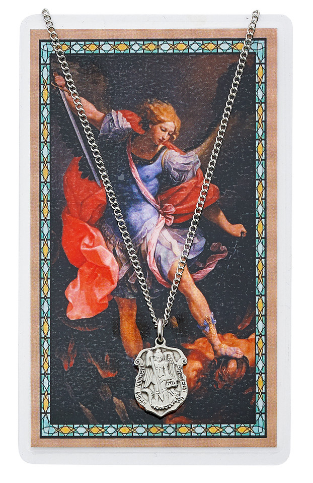 (PSD425) ST MICHAEL PRAYER CARD SET