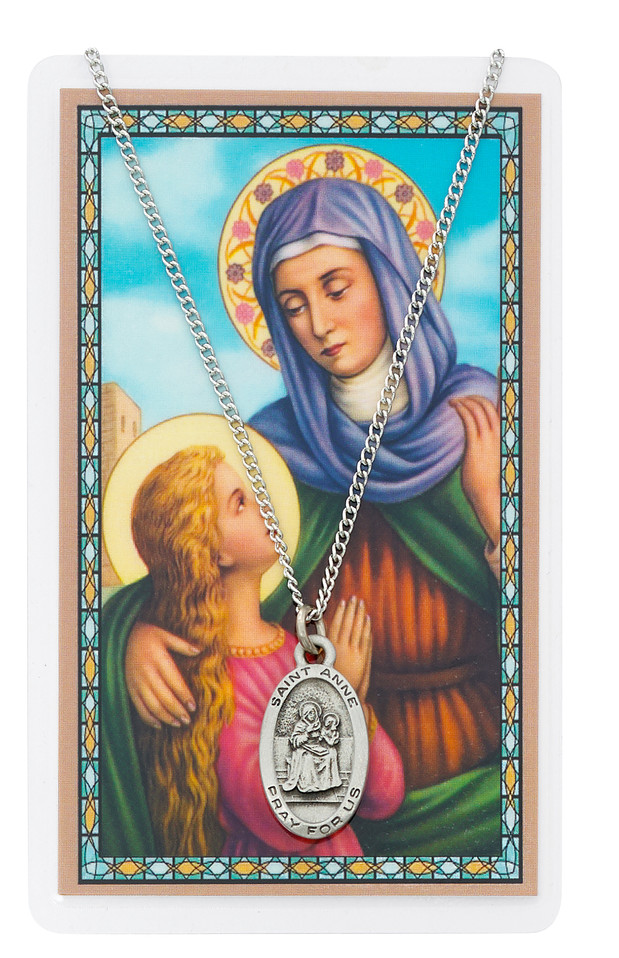 (PSD500AE) ST ANNE PRAYER CARD SET