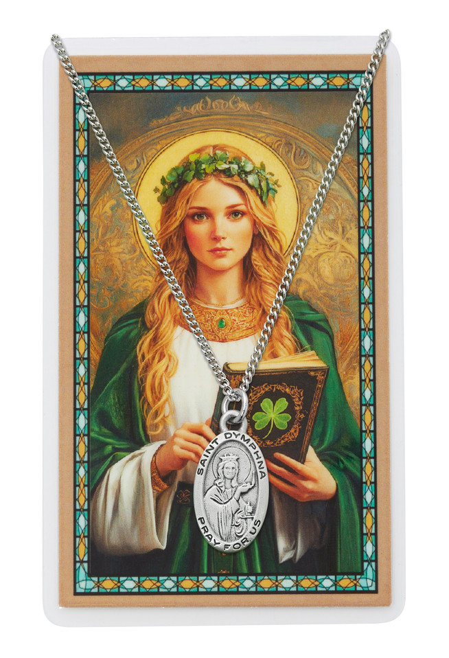 (PSD500DY) ST DYMPHNA PRAYER CARD SET