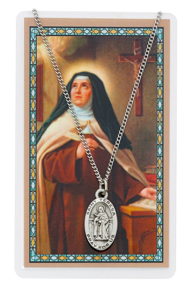 (PSD500TH) ST TERESA AVILA PRAYER CARDSET