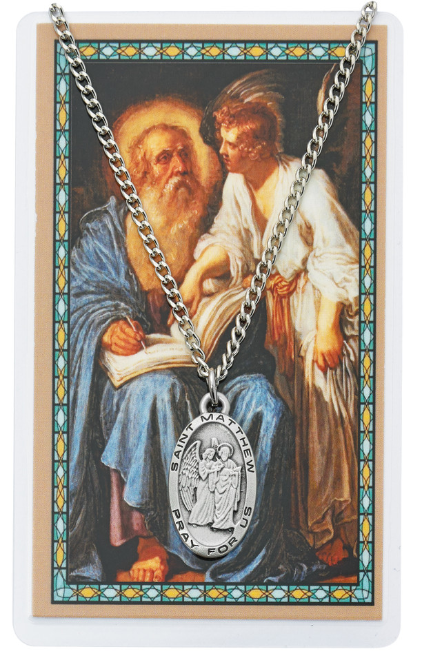 (PSD550MW) ST MATTHEW PRAYER CARD SET