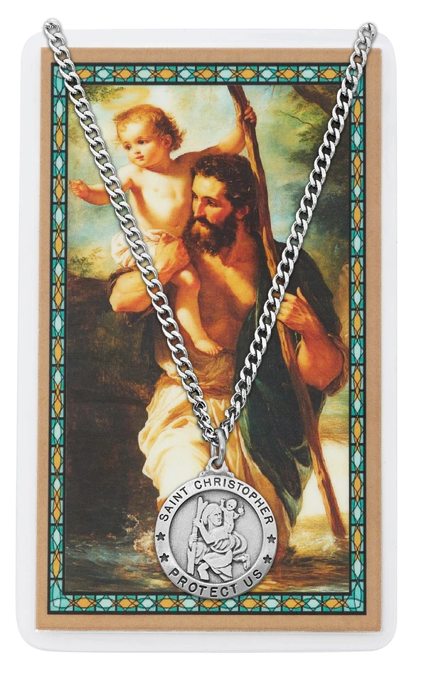 (PSD575CH) ST CHRISTOPHER PRAYER CARD SET