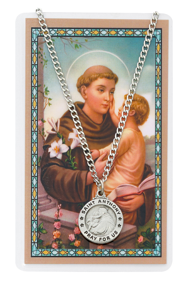 (PSD600AN) ST ANTHONY PRAYER CARD SET