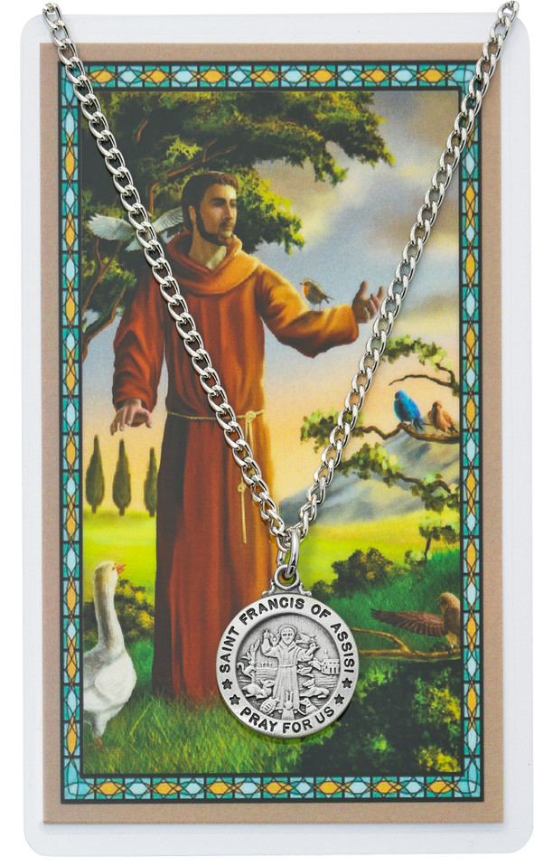 (PSD600FR) ST FRANCIS PRAYER CARD SET