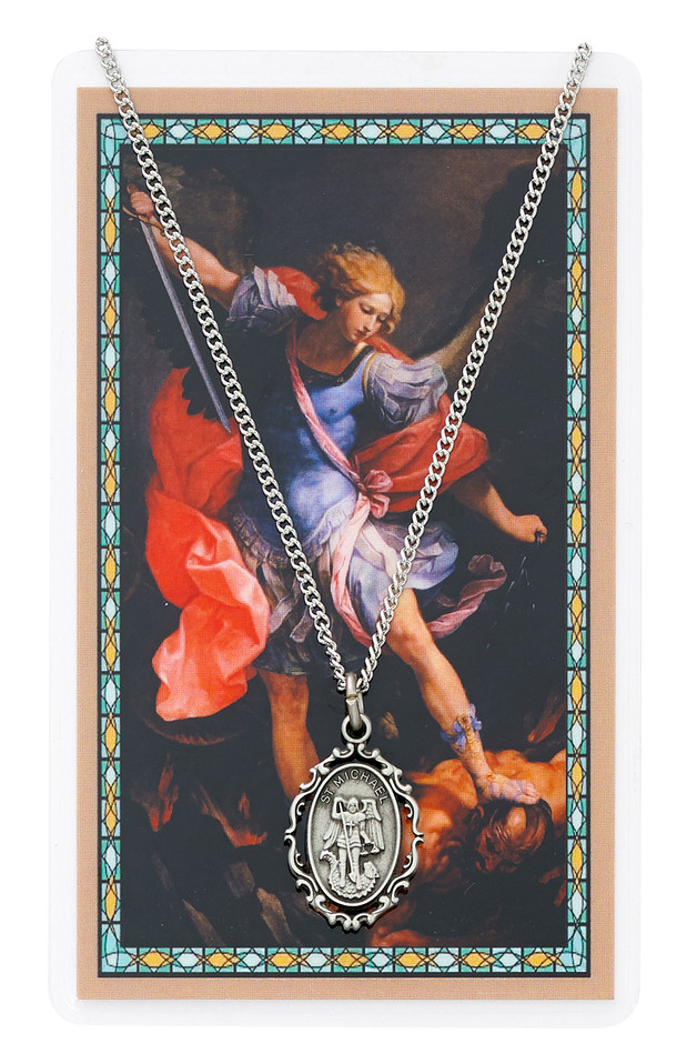 (PSD621MK) ST MICHAEL PRAYER CARD SET