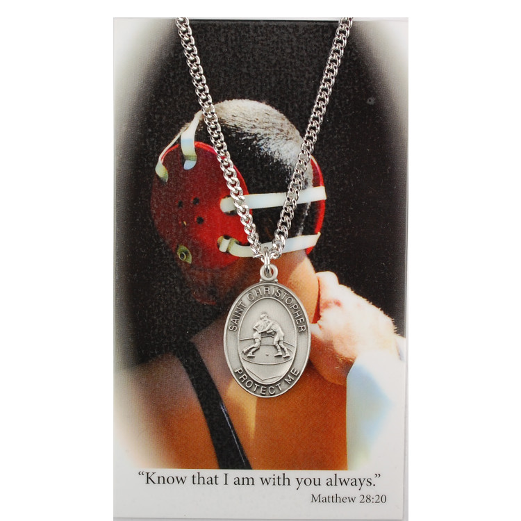 (PSD675WR) BOYS WRESTLING PRAYER CARD SET