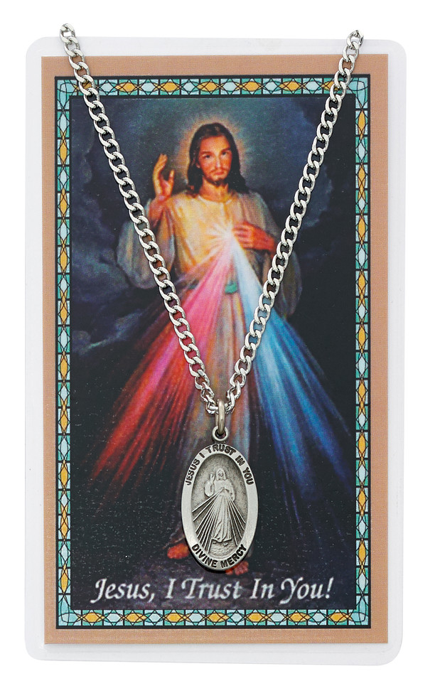 (PSD964) DIVINE MERCY PRAYER CARD SET